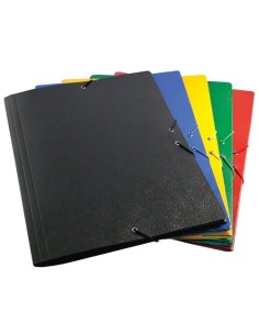 MARIOLA CARPETA A2 CARTON COMPACTO GOFRADO Nº12 GOMA SENCILLA 72X52 CM CUERO